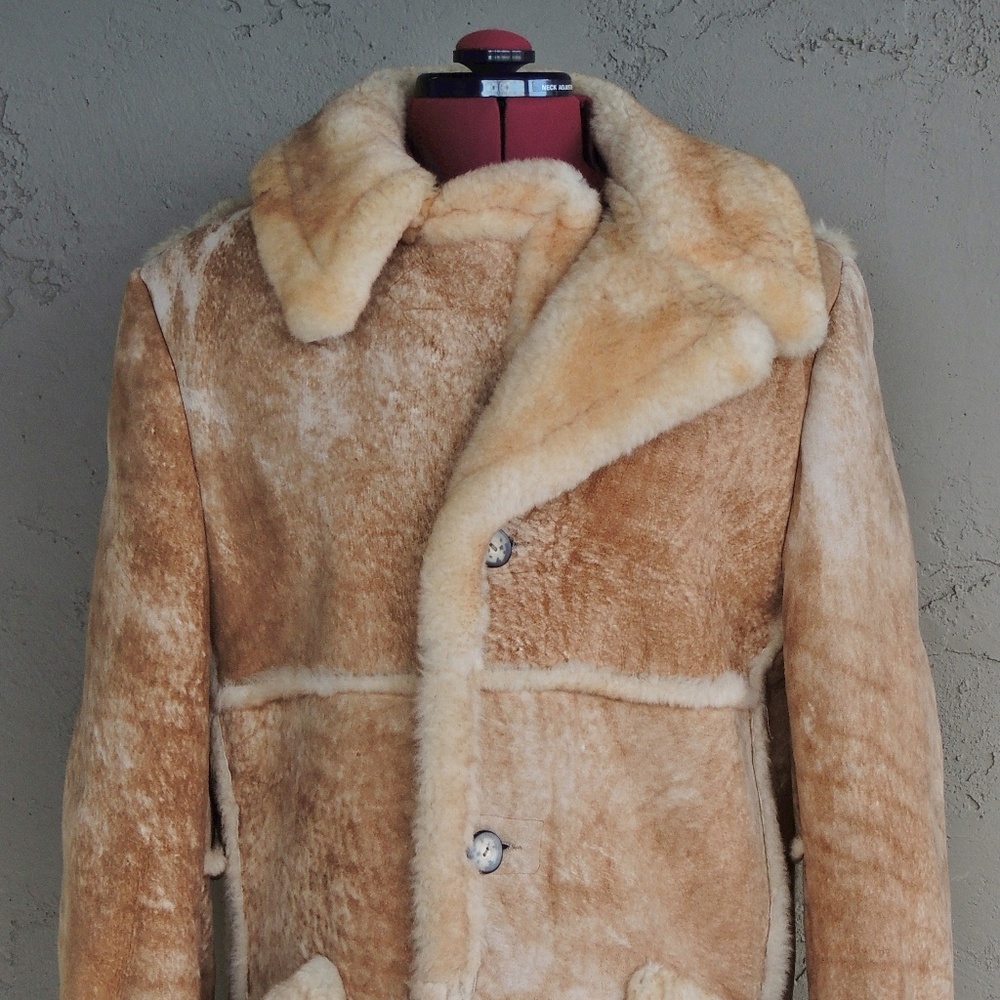 >ll==l>Woolfolk Trading Sheepskin Shearling Coat